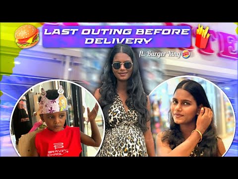 Last Outing before my Delivery 🤰🍕🍔🐣 Super Excited and a bit Nervous of course// Bhanzu classes🧑‍💻