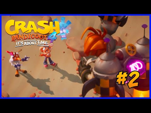 Crash Bandicoot 4: It's About Time (PS4) - Playthrough 106% (Part 2)