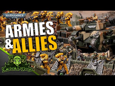 How to Build 40k Armies in 10th Ed | Breaking Down ALL of Warhammer 40k's List & Ally Rules
