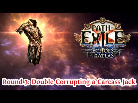 PATH OF EXILE 3.13 - DOUBLE CORRUPTING MY 6-LINK CARCASS JACK (+BONUS T3 SACRIFICE ROOM)!!