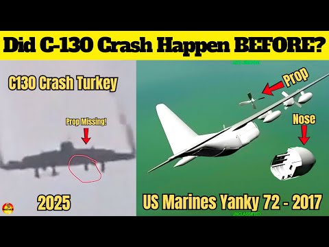 🚨 Oh NO, NOT Again! Was Turkey's C-130 Brought Down By Its OWN Prop? It's Happened Before In 2017!
