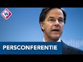 Persconferentie Mark Rutte en Hugo de Jonge: 'Wel aanpassingen en geen versoepelingen' - OMROEP WEST