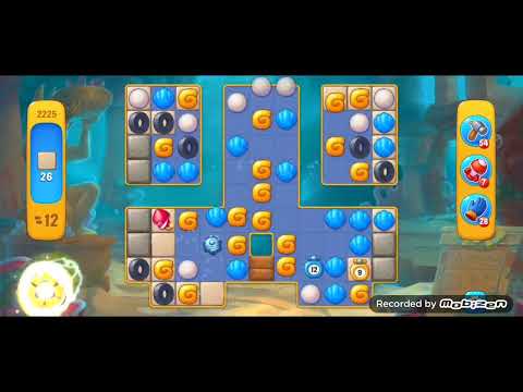 Fishdom Hard level 2225. NOboosters