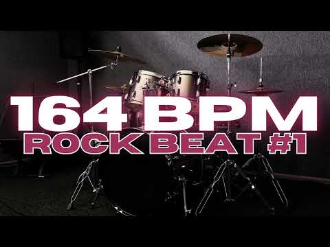 164 BPM - Rock Drum Beat - Loop 1