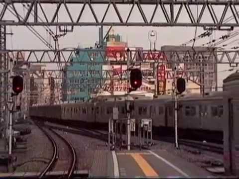 1993年の東急渋谷駅ホームと周りの様子のサムネイル