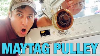 Noisy Maytag Bravos dryer — just a quick idler pulley swap w10547292