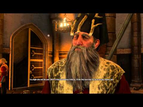 The Witcher 3 - The Sunstone: Ermion (Sunstone, Eyvind, Fish Long) "God's Protect Us" Dialogue Tree