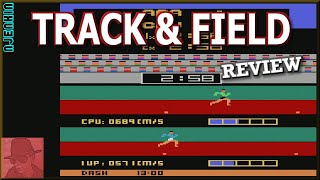 Track & Field - on the Atari 2600 - with Commentary !!