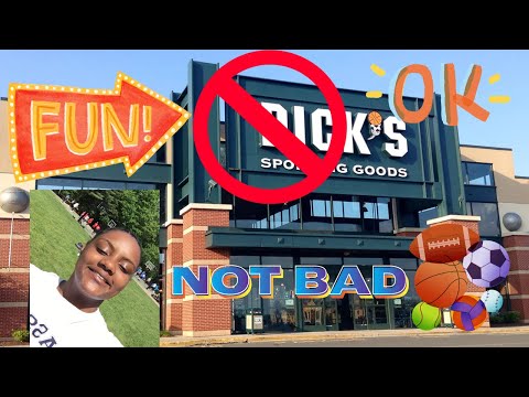 Working At Dicks Sporting Goods Vlog 1