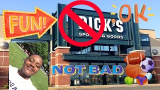 Working At Dicks Sporting Goods!! VLOG #1