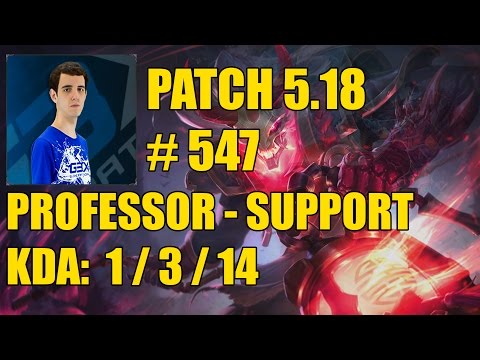 Professor - Sup: Thresh vs Morgana - BR Challenger 520 PDL #547