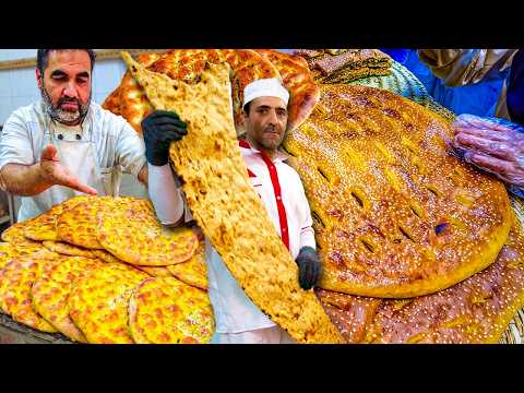 The Ultimate Persian Bread Tour: From Sangak to Barbari (30 Bakeries!) 🇮🇷 🥖❤️🔥