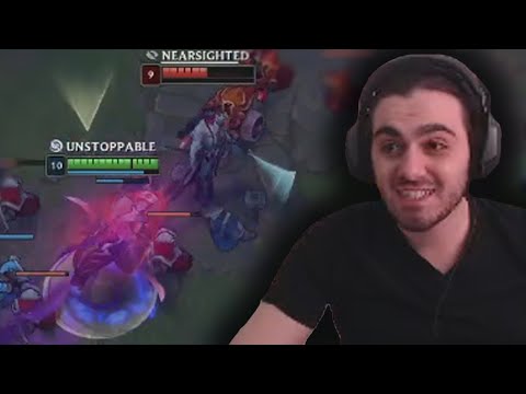 Nocturne mit 5 Ultimate Hunter stacks und Cloud Drake