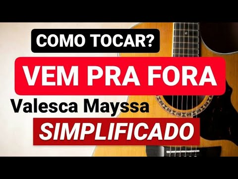 Vem Pra Fora - Valesca Mayssa