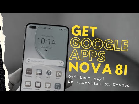 NOVA 8i: Quickest Way to Get Google Apps | No GMS