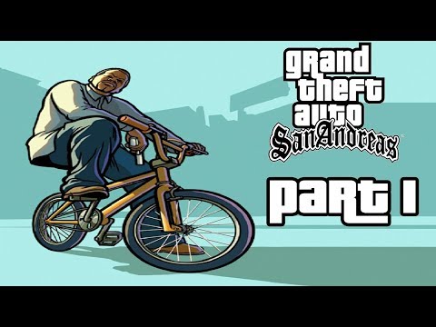 GTA San Andreas Gameplay Walkthrough Part 1 - Grove Street