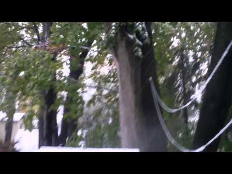 Ice/Snow mix NY Oct.29,2011