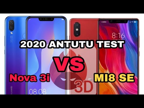 Mi8 SE VS Huawei Nova 3i Antutu v8.2.2