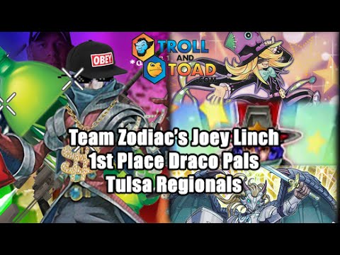 Team Zodiac Joey Linch's 1st place Draco Pals Deck Profile & Interview Tulsa 238 man Regional