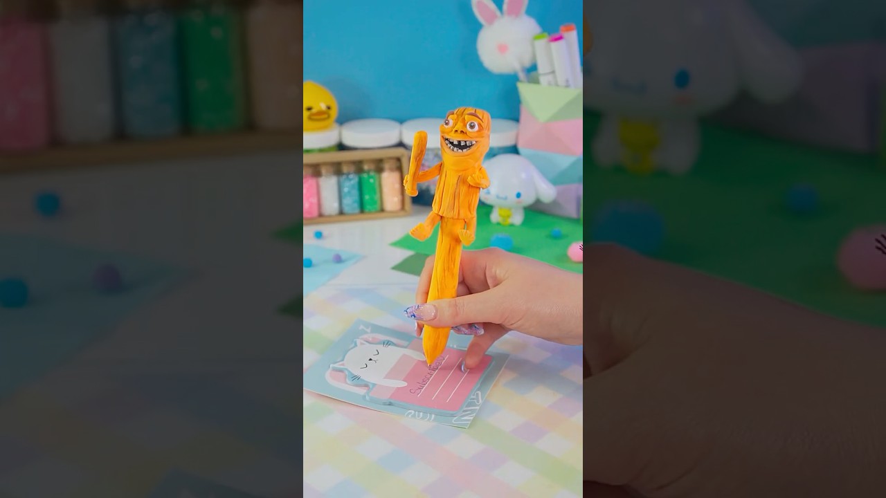 DIY pen TUNG TUNG TUNG SAHUR #diy #craft #handmade #diyideas