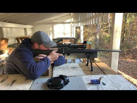 Tikka T1X 22LR w/ CCI Quiet and Dead Air Mask HD 22