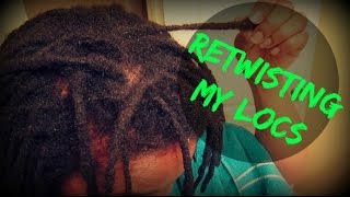 Retwisting my Locs After Freeforming