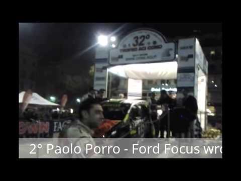 Podio e Premiazioni 32° Rally Trofeo Aci Como - 19/10/2013