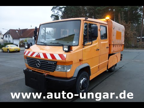 Mercedes 614 Kipper 7 Sitzer DOKA Anbauplatte Winterdienst Intern °2022