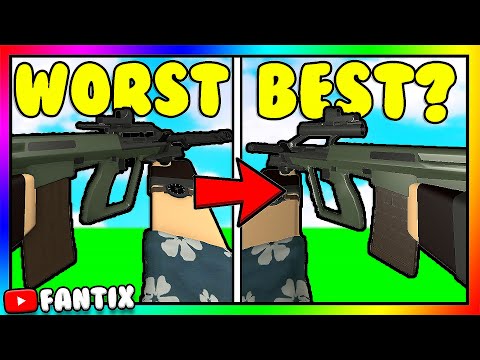 Using EVERY AUG in Phantom Forces... (which is the best?)