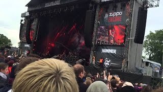 &#39;Crown Of Thorns&#39;- Black Veil Brides @ Download Festival 13.6.15