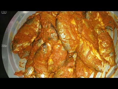 Spicy Jalebi Fish Fry / Sunday Special Jalebi Fish Fry Recipe In Kannada / Spicy Crispy Fish Fry