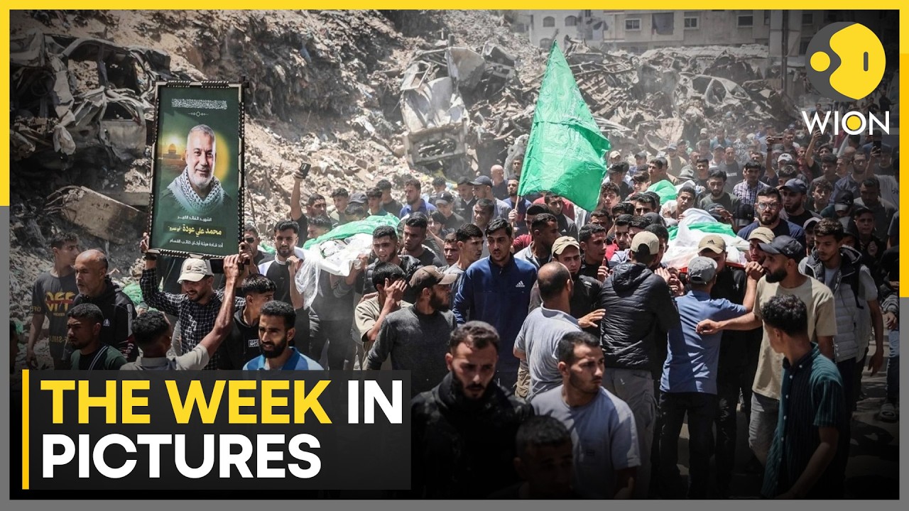 Israel-Gaza War: Mourners Gather for Funeral of Killed Gazans | The Week in Pictures