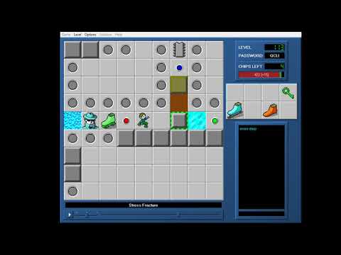 CCLP3 level 113 solution - 407 seconds