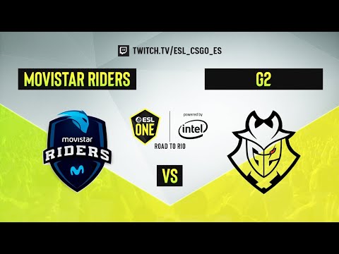 Movistar Riders vs G2 | Road to Rio Día 8 #ESLOne