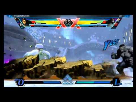EVO 2014 UMVC3 R-Kappa Full schedule vs  Jan