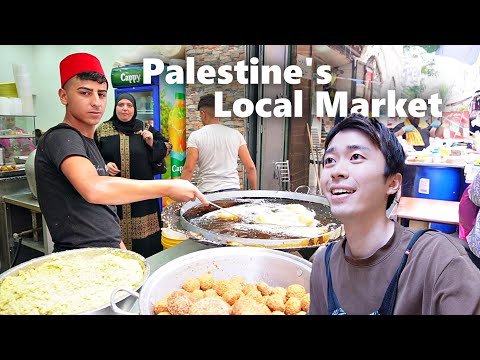 Explore Palestine's Huge Local Market // Behind The Wall