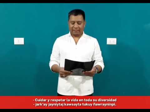 Niños de quinto grado realizaron la Promesa de Cuidado Ambiental