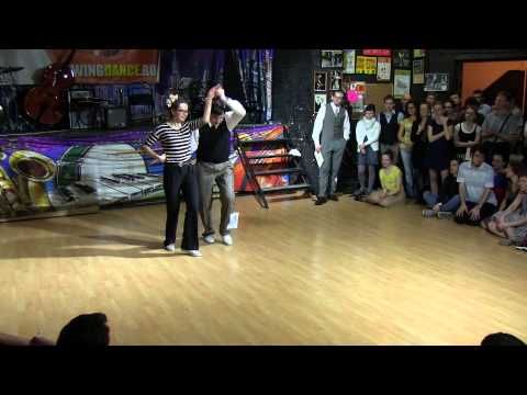 Ksenia Apozyants & Sergey Shirokov - Lindy Hop Invitational at TantsClass Cup 2013