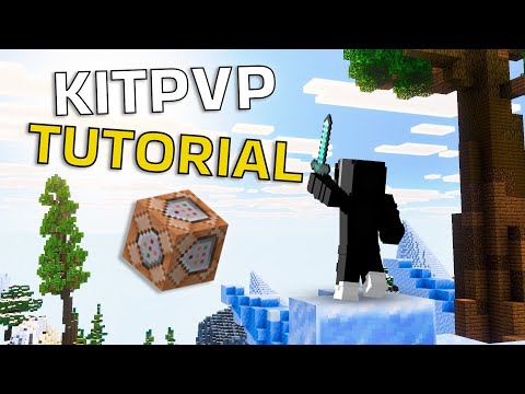 How to make a KitPVP in Minecraft Bedrock! (Full Guide)