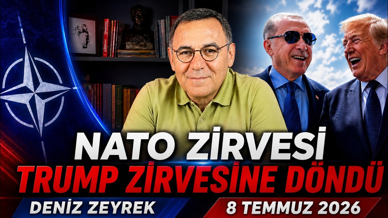 Deniz Zeyrek: Trump hem övdü hem hatırlatmalarla laf soktu. Diğer NATO liderleri gölgede kaldı.