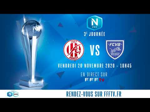 Match en retard J3 : FC Annecy-FC Villefranche en direct sur FFFtv (18h45) I National FFF 2020-2021