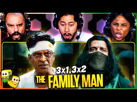 THE FAMILY MAN Season 3 Episodes 1 & 2 Reaction | Manoj Bajpayee | Sharib Hashmi | Jaideep Ahlawat