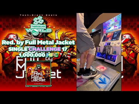 [DDR WORLD] Red. by Full Metal Jacket CSP-17 1,000,000 MFC