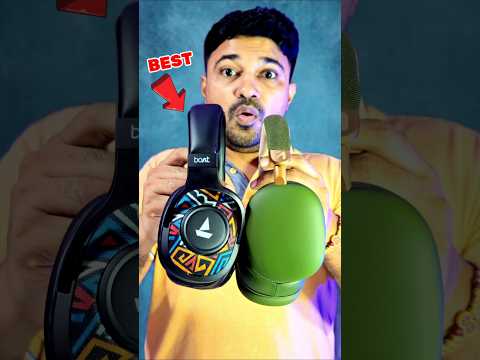 Thumbnail for BoAt Rockerz PLUS 550 vs GoBoult Fluid X⚡Best Headphones🔥 #viral #shorts
