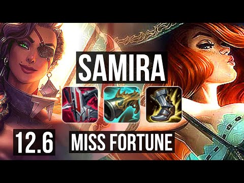 SAMIRA & Bard vs MISS FORTUNE & Janna (ADC) | Penta, 7 solo kills, 300+ games | BR Diamond | 12.6