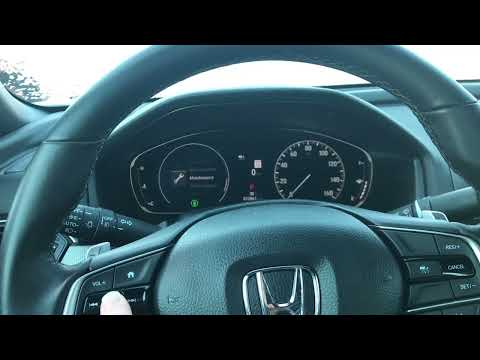 2021 Honda Accord maintenance due now reset