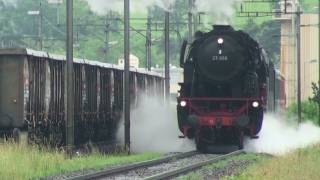 preview picture of video '[Full HD]Dampflok 23 058 in Buelach und Embrach - Sommerrundfahrt 2010'