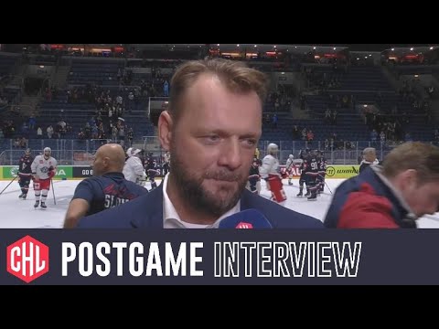 Postgame Interviews: Slovan Bratislava – Rapperswil-Jona Lakers