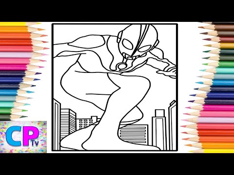 Ultraman Coloring Pages/Coloring Ultraman on Ipad/Elektronomia - Collide [NCS Release]
