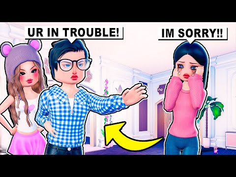 Spoiled KID Was Being TOXIC, So I Called Her DAD in Dress to Impress!